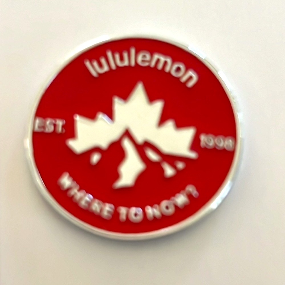LULULEMON COLLECTIBLE PINS PACK OF 2 PINS NWT
